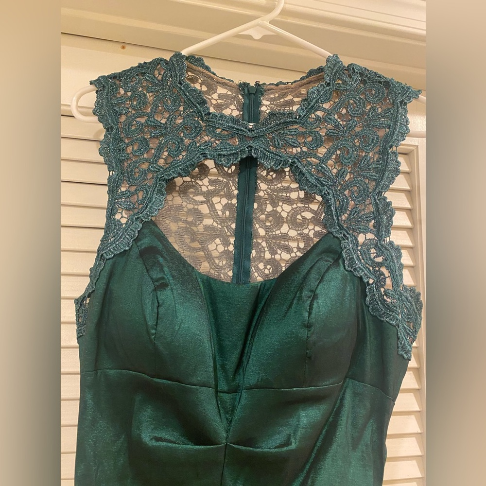 Emerald Green Gown